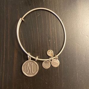 Alex and Ani “M” initial bracelet